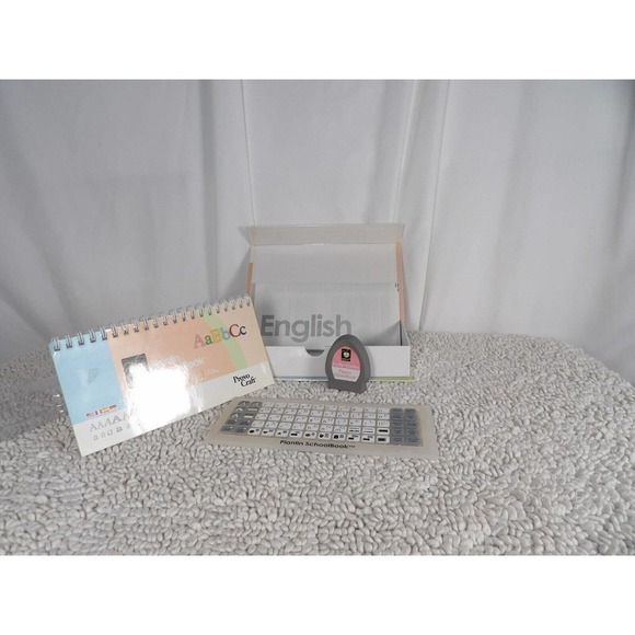 Cricut Cartridge Plantin School Book Link Status Unknown Alphabet Font Shapes - Picture 4 of 6